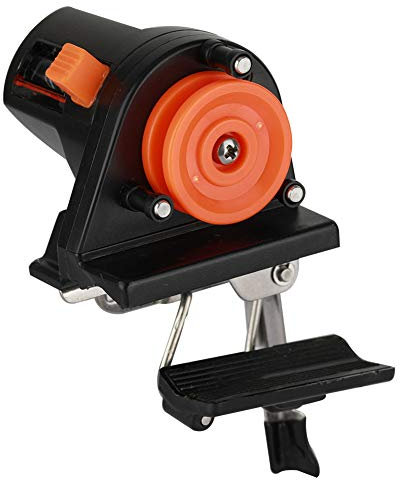 AOER Contatore Lunghezza Attrezzatura 0-999 Metri Intervallo di conteggio Misurazione della Lunghezza a Due Vie Plastica, per la Pesca