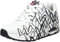 Skechers Damen Sneakers, White, 35 EU