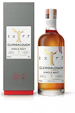 Glendalough 7 Years Old MIZUNARA FINISHED Batch No. 001 46% Vol. 0,7l in Geschenkbox