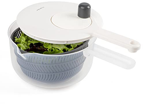 Prepworks by Progressive Salatschleuder, mit Griff, 2,5 l, Grau