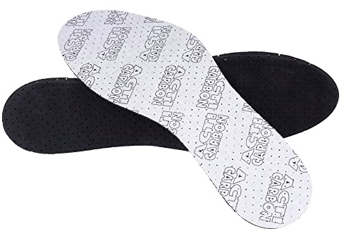 Anti Sweat Shoe Insoles with Active Carbon Anti Odour Active Fresh Soft Comfort Breathable Shoe Inserts (Size 11 UK / 45 EU)