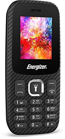 Energizer - Mobile E13-2G - Telefono con tastiera araba - Telefono cellulare Dual Sim (Mini SIM) - Nero