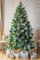 Marco Paul 6ft Artificial Christmas Tree - Traditional Xmas Pine With 620 Tips, Pine Cones, Snow Effect - 180cm Green Modern Home Decor