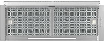 Cata Campana Extractora CORONA X 90 B 3 niveles de extracción 2 + 1 TURBO Panel de Control Electrónico Motor Extra Silencioso Iluminación LED Filtros Lavables en Lavavajillas Ancho 80 cm Color Inox