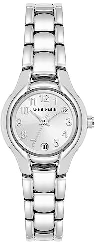 Anne Klein Women's Date Function Bracelet Watch Silver
