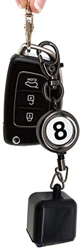 Ditanpu Billardqueue Kreide | Retractable Drawing Key Ring Billardqueues Chalk Carrier Case,Billard Chalker Pouch 8-Ball Box Geschenk für Snooker-Liebhaber, Zubehör, Erwachsene, Anfänger