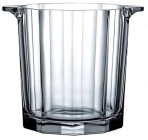 Ice Bucket Modern ice Bucket Crystal Glass Ice Bucket with Clip Keep It Cold and Dry Crystal Glass Ice Bucket 1.6l ice Bucket Party