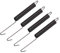 sourcing map 4pcs 154430501 Lave Vaisselle Porte Ressort Stable Durable pour Remplace 154345901 AP3363442 154226001 101439 9