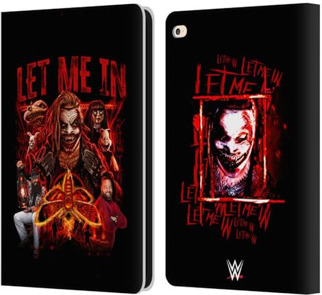 Head Case Designs Offizielle WWE Let Me In Bray Wyatt Leder Brieftaschen Handyhülle Hülle Huelle kompatibel mit Apple iPad Air 2 (2014)