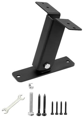 Élévateur de toit de terrasse, kit de supports de toit robustes pour tonnelle, quincaillerie de pergola, support de toit pour pergola de terrasse en bois (A)