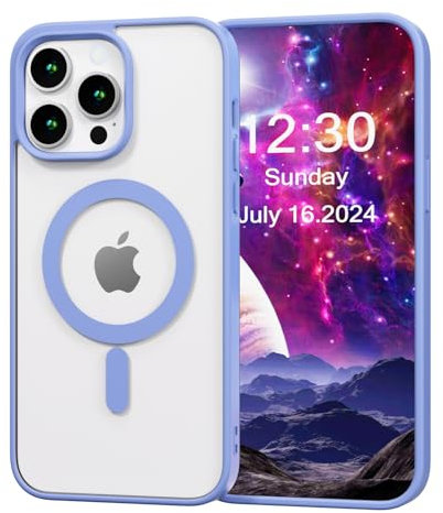 ERDARARIPRO Custodia magnetica compatibile con iPhone 8 Plus/7 Plus Trasparente Anti-ingiallimento PC Back Antiurto TPU Bumper Veloce Wireless Ricarica Case Cover 5.5 Pollici