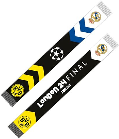 Borussia Dortmund Begegnungsschal vs. Real Madrid CL Finale 24 Schal BVB 09