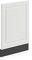 Vicco façade R-Line, Blanc Campagne/Anthracite, 45 cm, PT Marbre