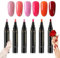 Nail Polish Pens, 36 Color Nail Polish Gel Pen 8 ml, 3 In 1 Gel Nail Polish Pen, One Step Nail Gel Pen, Soak Off UV LED Nail Varnish Nail Tools For Women Girls (A)