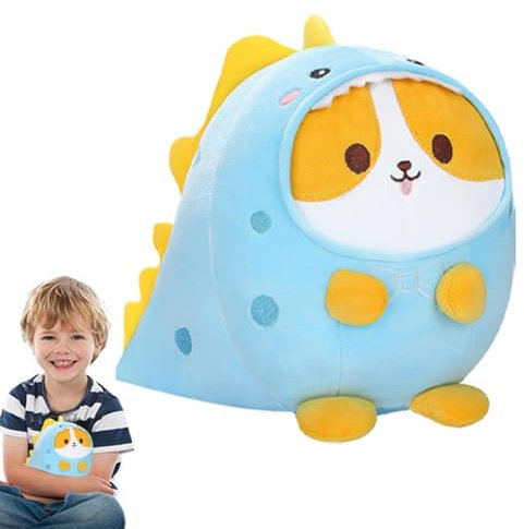 Generisch 9.87 Inch Plush Stuffed Animal Dolls | Combination Animal Plush Toys for Kids and Adults | Soft Plushie Pillow for Cuddling and Decorative Use for Kids and Adults