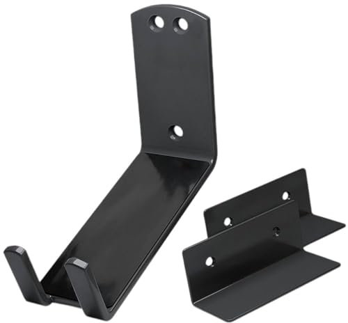 Wandhalterung für Pedal an der Wand - Schwarz - Fahrrad Aufhängungssystem - Aufhängung und Wandhalterung - Wandhaken - Pedalhalter Wand