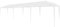 ShGaxin Tente de fête PE blanche 3 x 9 m, tente de plage, tonnelle, auvents de plage, Pergola plage, auvent extérieur, pergolas de jardin - 45080