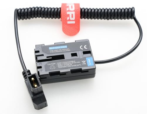 NP-FM500H - Batería falsa a Dtap Cable de alimentación para ARRI WCU-4 Sony Alpha Digital SLR A57 A58 A65 A77 A77V A77II A99 A350 A450 A500 A550 A700 A850 A900 CLM-Cámaras V55