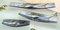 Teller Glas Deko Schale Birdy bunt (G40220) Glasschale Glasteller Dekoschale