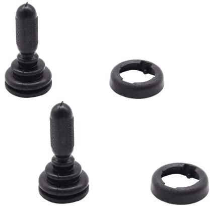 TAKPART 2 x Innenknopf Spiegelverstellung für manuellen Außenspiegel 1507431