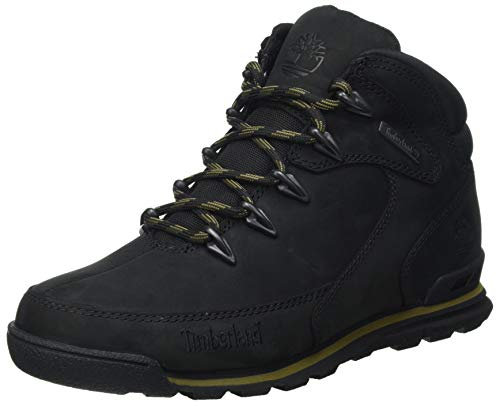 Timberland Euro Rock Hiker, Stivali Uomo, Nero ( Black Nubuck), 40 EU