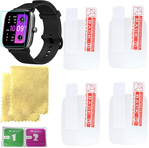 RAEWSTCO OCTelect 1,55 Zoll Uhrenschutz für Amazfit GTS 2 Mini mit 4 Stück