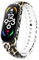 honecumi Armband Kompatibel mit Xiaomi Mi Band 7 Smart Watch Ersatz Armbänder für Damen Herren, Mi 7 Silikon Strap Buntes Klassisch Verstellbares Sport Uhrenarmband Zubehör,Leopardenmuster