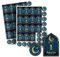 Ramadan Kalender Aufkleber – 30 Ramadan Zahlen Aufkleber 1-30 und Verschluss Sticker – für Ramadan Kalender zum Befüllen Kinder und Erwachsene – Ramadan Deko mit Eid Mubarak Sticker gold (Blau)