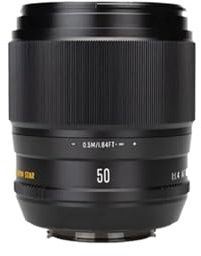 Street Photography Lens, 50 mm F1,4 AF APS-C Autofokus, kompatibel mit Sony ZVE10 A6400 A6000 A7 A5000 XT50 XPRO XA XH XM5 XE5 DSLR-Objektiv,for Scenery and Landscape(Bundle 3)