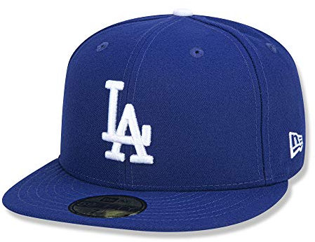 New Era Cappelli da Donna/Berretto Piatto Acperf LA Dodgers 59Fifty