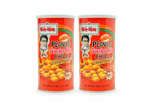 Koh-Kae Sriracha Chilli Coated Flavour Peanuts, 240 g