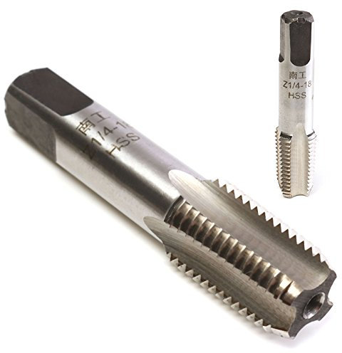 1pièce HSS Filetage Fuseau Npt1/4–18 en métal à vis Filetage robinet Plug pour outil de découpe