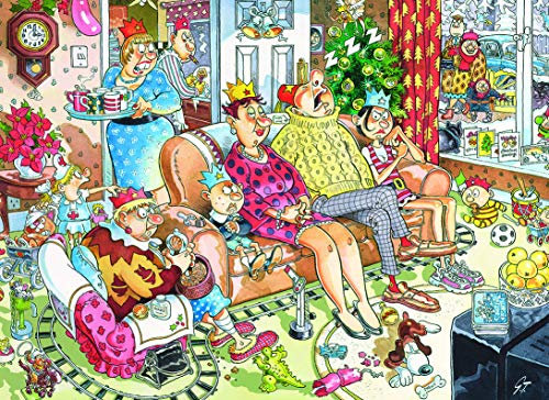 Jumbo Wasgij Christmas 5 A Flaming Good Christmas 1000 Piece Puzzle