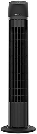 Cecotec Ventilador de Torre con Mando a Distancia y Temporizador EnergySilence 8050 SkyLine Smart. 45 W, Altra 33, Motor de cobre, 3 Velocidades, Oscilación, Pantalla LED