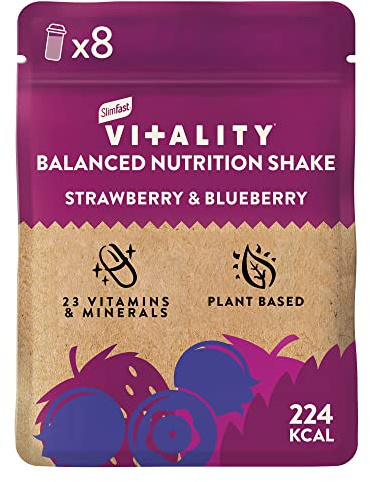 SlimFast Baked Sour Cream & Chive, 12 x 23g | Vegan, Vitamins and Minerals, Balanced Lifestyle, 480 g
