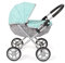 Puppenwagen Lilli, Kleiner Puppenwagen für die jüngsten Puppenmuttis, Melange Mint
