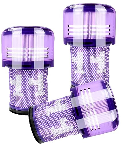 COJINLDFEI - Filtro di ricambio per aspirapolvere Dyson V12 Detect Slim, V12 Slim, paragonabile alla parte 971517-01, 3 pezzi