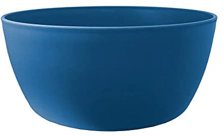 Decor Space Vaso Vila color per esterno e giardino per piante e fiori (30 cm, Blu)