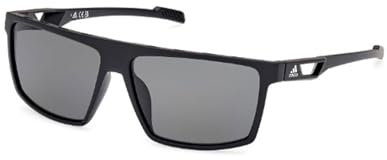 adidas MARCOLIN SP0083 Brille, Herren, Mattschwarz, Einheitsgröße