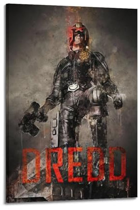 VZRSQZK SWAT Richter-Film-Poster, dekoratives Gemälde, Leinwand-Wandposter und Kunstdruck, modernes Familienschlafzimmer-Dekor-Poster, 20 x 30 cm