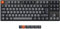 Keychron K8 Clavier de Jeu mécanique sans Fil, 87 Touches 80% Design rétroéclairées par LED Blanches Rechargeables USB-C Clavier Filaire Bluetooth, Gateron G Pro Switch Marron pour Mac/Windows