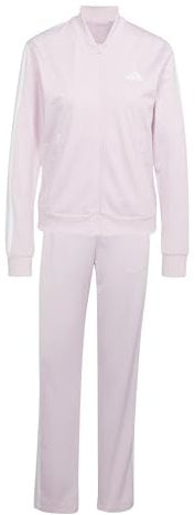 adidas Donna ESSENTIALS 3-STRIPES TRACKSUIT, clear pink, L