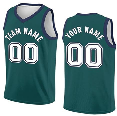 Benutzerdefiniert Basketball Trikot Shirt Erwachsene Basketball Jersey Jeder Name Nummer Team Logo Jungen Männer Personalisierte Basketball Shirt