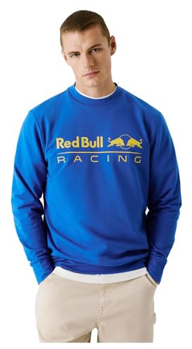 Pepe Jeans Herren-Sweatshirt mit Team-Logo, Blau (Electric Blue), XS