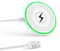 Wireless Charger, 15W Sensor Qi Fast Wireless Charging Pad for iPhone 16/16 Pro/16 Pro Max/15/14/13/12/11, Inductive Phone Charger for Galaxy S25/S24/S23/S22/S21/S10/S9/S8/Z Flip 6/Z Fold 6