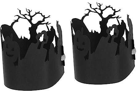 ULDIGI 20stücke Halloween Teelichthalter Kürbis Papierlampenschirme Für Stimmungsvolle Tischdeko Bei Festen Und Partys Für Halloween-feiern Und Dekorative Anlässe