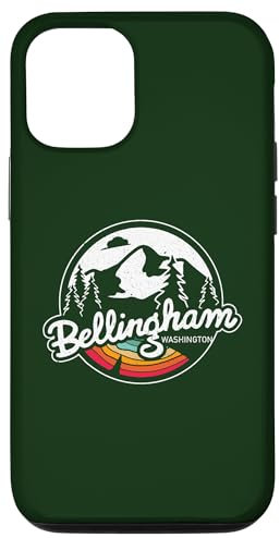 Hülle für iPhone 13 Bellingham Washington Vintage Nature Mountains Outdoor