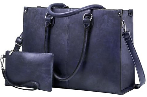 LOVEVOOK Borsa per Laptop Donna Grande 15,6 Pollici in Pelle PU Shopper a Tracolla Crossbody Tote da Lavoro Cartella per Business Insegnante Ufficio Scuola