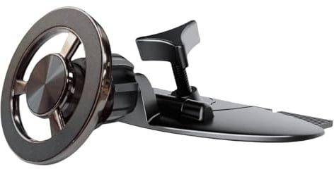 CARKOOL CD Schlitz für Magnetische Autohalterung, 17 mm Universal Kugel Adapter 360°Drehbare Magnetische Handyhalterung Auto für iPhone 17 Pro Max Air 16 15 Plus Mini Hülle