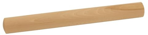 PEEWIT Rouleau à pâtisserie en bois pour rouler la pâte pour la pâte 45 cm